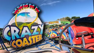 Crazy Coaster  Adventure Park Geelong  4K POV [upl. by Nedrob39]