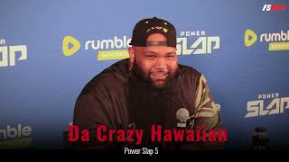 Layne Da Crazy Hawaiian Viernes calls out Brock Lesnar ahead of Power Slap 5 [upl. by Eardna539]