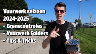 VUURWERK GRENSCONTROLES FOLDERS EN MEER [upl. by Notnerb]