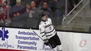 HIGHLIGHTS Hockey vs Western Michigan Game 2 [upl. by Anovad]