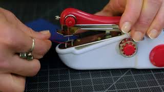 Singer Stitch Sew Quick  Handheld Mending Device  Product Demonstration [upl. by Scherle]