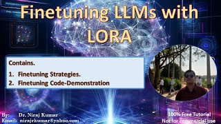 Finetuning LLMs with LORA [upl. by Curnin]