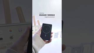 🖤 unboxing orashare 10000mAh magsafe powerbank magnetic wireless or wired charger unboxing [upl. by Eaned]