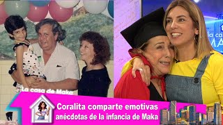 Coralita Veloz comparte emotivas anécdotas de la infancia de Maka en la celebración de su cumpleaños [upl. by Dlanor890]