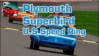 Plymouth Superbird in US Speed Ring  GT Racing Motor Academy Free [upl. by Hallette]