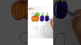 Easy Vegetables Drawing  Easy Drawing  ছবি আঁকা  Rong Pencil  Drawing easydrawing drawing [upl. by Enilegnave57]