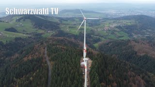 🚨💣 Sprengung 2 WindradTurm Holzschlägermatte Schauinsland bei Freiburg 13112024 [upl. by Milurd]