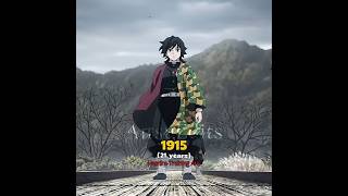 Giyuu Tomioka Through The Years spoilers anime kimetsunoyaiba giyuutomioka [upl. by Ahseryt25]