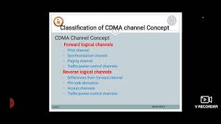 Wireless and cellular communication Module 3 CDMA channel concept [upl. by Sarad]