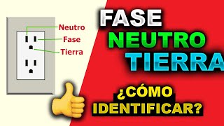 ¿Cómo Identificar FASE Y NEUTRO  Diferenciar en Interruptor [upl. by Arber]