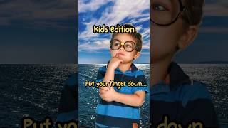 Put a finger down Kids Edition shorts viralshort 18 [upl. by Reinnej697]