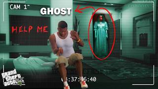 Franklin Find Most Dangerous Ghost Inside His Room In Gta V [upl. by Eidnar]