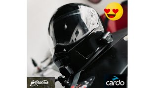 NEW Helmet  cardo and Ride Tech installment [upl. by Lal]