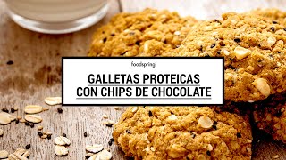 Galletas Proteicas con Chips de Chocolate [upl. by Nyrret]