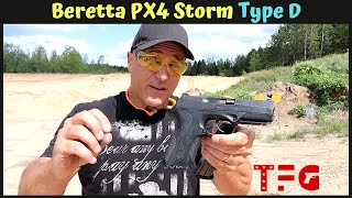 Beretta PX4 Storm 9mm TYPE D DAO  TheFirearmGuy [upl. by Nesyt]