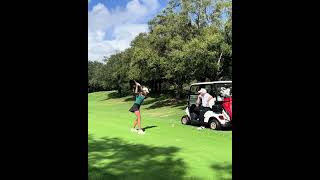 Kai Madison Trump plays golf with her Grandpa [upl. by Noami987]