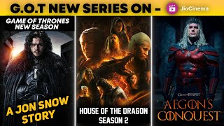 Game Of Thrones Season 9  House Of The Dragon Season 2  Aegon Conquest  HBO Max Jiocinema [upl. by Everrs]