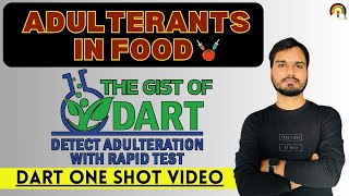 Food Adulteration One Shot Video DART FSSAI  FSO Food Adulteration  FSSAI amp FSO Exam [upl. by Lerrej341]