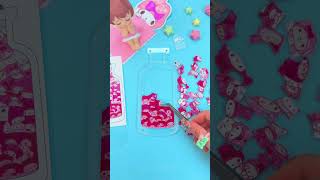 PUZZLE ACRILICO CARINO MY MELODY  GIOCO DELLA BOTTIGLIA CREATIVO shorts youtubeshorts [upl. by Hanleigh981]