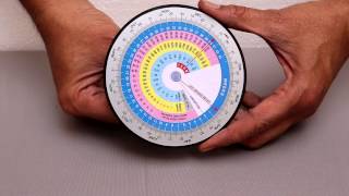 Pregnancy Due Date Calculator Wheel Chart and Ovulation Calendar [upl. by Akehsal600]