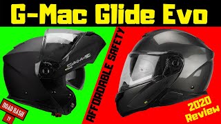 BEST BUDGET FLIP UP HELMET  GMac Glide Evo [upl. by Rednal806]