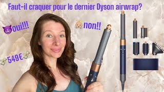 Test complet et avis non sponso du dernier Dyson airwrap oui j’ai encore craqué😅 [upl. by Kolodgie144]