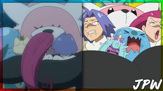 Pokémon  Team Rocket amp Bewear farewell vs reunion  SampM Ultra Legends amp Master Journeys HD1080p [upl. by Zeus]