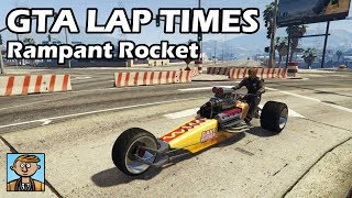 Fastest Motorcycles Rampant Rocket  GTA 5 Best Fully Upgraded Bikes Lap Time Countdown [upl. by Anatnas]