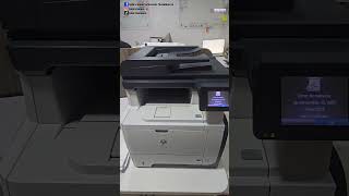 Fuerte Ruido al encender Hp M521dn imprecompust hp printer mantenimientopc impresoras [upl. by Sadie]