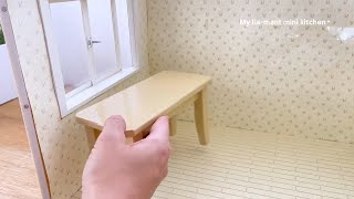 Miniature kitchen set installation ASMR [upl. by Anned]