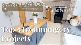 Top 5 Ironmongery Projects [upl. by Farrel]