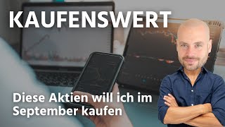 6 kaufenswerte Dividenden Aktien für September 2024 [upl. by Yeldud585]