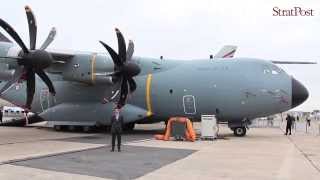 StratPost  Airbus A400M at PAS15 [upl. by Jacinthe]