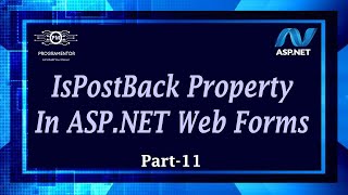 11  IsPostBack Property In ASPNET Web Forms  ASPNET Web Forms Tutorials  ASPNET HindiUrdu [upl. by Morgun]