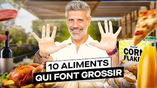 Top 10 des aliments qui font grossir 🍩 [upl. by Cheke533]