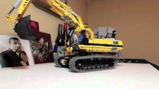 Lego Technic Excavator 8043 [upl. by Halilak]