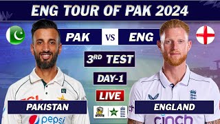 PAKISTAN vs ENGLAND 3rd TEST MATCH LIVE SCORES  RAWALPINDI  PAK vs ENGLAND LIVE [upl. by Aved]