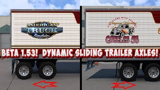 ATS BETA 153 Dynamic Sliding Trailer Axles [upl. by Elsey]