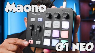 MAONO G1 NEO  Gaming Audio Mixer  Review [upl. by Charry112]