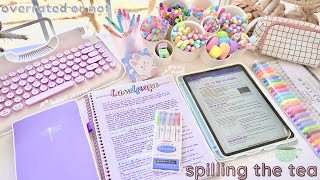 Overrated or not studytube trends ✨ pretty notes bullet journal ipad pros  more worth it [upl. by Takara]