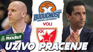 BUDUCNOST VOLI vs CRVENA ZVEZDA  Stefan Milicevic LIVE [upl. by Sudnak534]