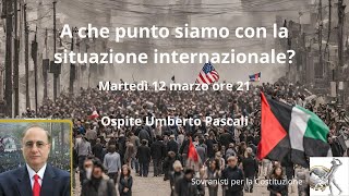 A che punto siamo con la situazione internazionale [upl. by Drahsar]