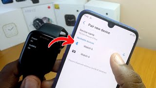 How To CONNECT W26 Plus Smart Watch To Phone WITHOUT App 🤩🤩 [upl. by Basham375]