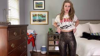 Spanx Leggings Do they make my booty look amazing  Try on haul [upl. by Nereen424]