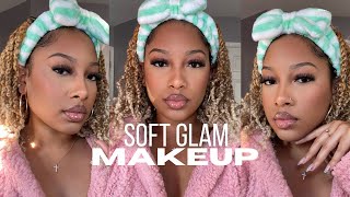 NATURAL EVERYDAY SOFT GLAM MAKEUP TUTORIAL [upl. by Markiv]