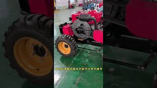 Plowing machine riding rotary tiller agricultural tillage machine micro tiller trenching and [upl. by Eniamret]