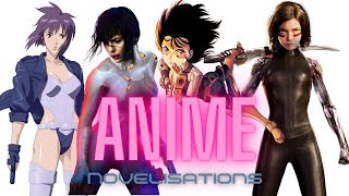 Film Novelisations based on Manga which were made into anime booktube novelization animay [upl. by Attennaj]