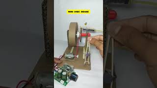 Mini disc brakescienceproject shortvideo viralshortvideo youtubeshorts [upl. by Oiludbo733]