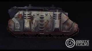 How to paint Weathering effects  HD Tutorial [upl. by Iaras374]