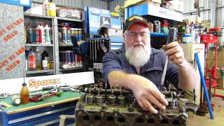 How to fit and set Ferguson TE20 rockers Tappets and check valve lash [upl. by Reggi]